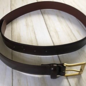 Coach 34” Mens Leather Brown Belt